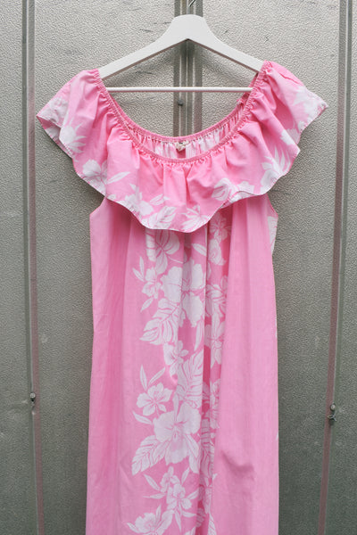 Perfect Pink Hawaiian Dress